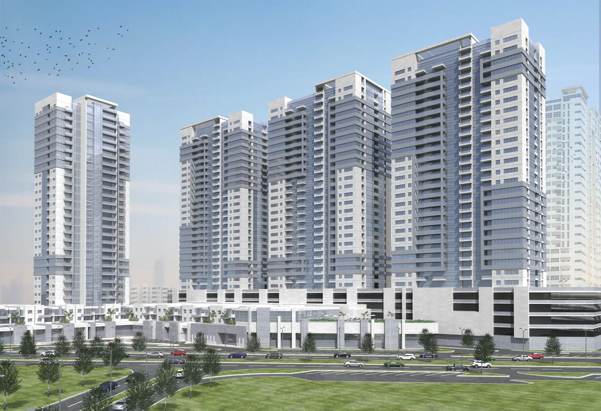 Construction project showcase